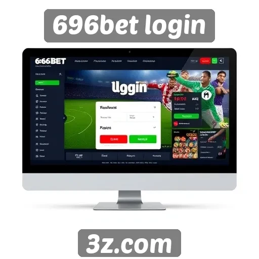 Interface do usuário no 696bet login